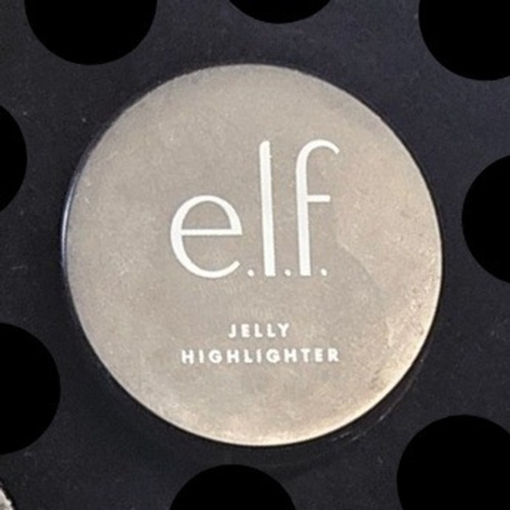 e.l.f. Jelly Highlighter Dewy Gold Shimmer Face Illuminator 0.47oz 13.5g Pot .5